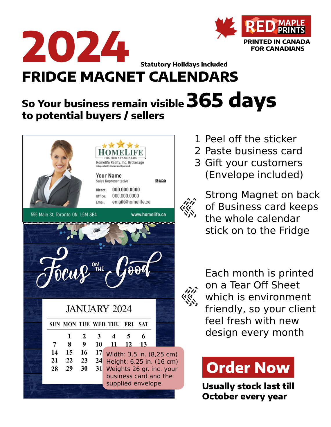 Fridge Magnet Calendars