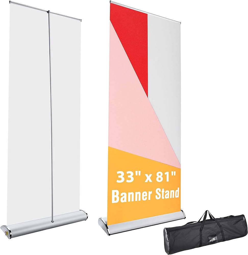 Retractable Banner - 33" x 81"